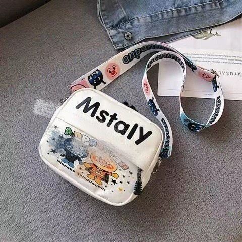 Chic Adorable Printed Crossbody Bag Women's 2025 Autumn Winter New Trend Korean Version Student Faion Wide oulder Slant Bag
