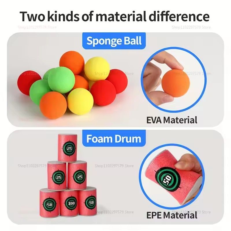 New Montessori Throw Sport Slingshot Target Sticky Ball Dartboard Basketball Board Games Educational Children's Outdoor Game Toy