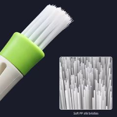 1pc Multi Functional Dual Head Air Conditioner for Vehicles Dust Removal Gap Air Outlet Brush, Car Air Outlet Cleaning Brush