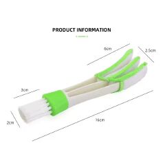 1pc Multi Functional Dual Head Air Conditioner for Vehicles Dust Removal Gap Air Outlet Brush, Car Air Outlet Cleaning Brush