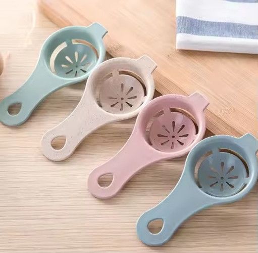 10pcs Stem Egg White Separator White and Yolk Filter Kitchen Baking Separator Kitchen Baked Tool Gadgets Multiple Pieces Cooking