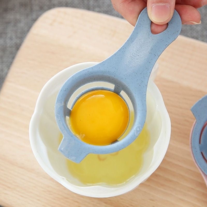 10pcs Stem Egg White Separator White and Yolk Filter Kitchen Baking Separator Kitchen Baked Tool Gadgets Multiple Pieces Cooking
