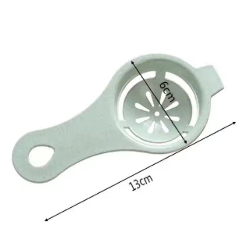 10pcs Stem Egg White Separator White and Yolk Filter Kitchen Baking Separator Kitchen Baked Tool Gadgets Multiple Pieces Cooking
