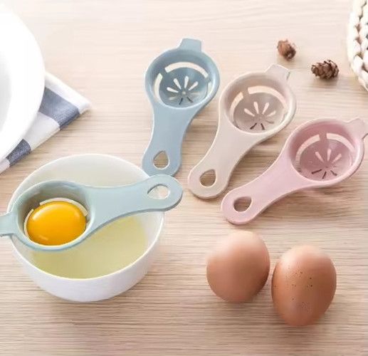 10pcs Stem Egg White Separator White and Yolk Filter Kitchen Baking Separator Kitchen Baked Tool Gadgets Multiple Pieces Cooking