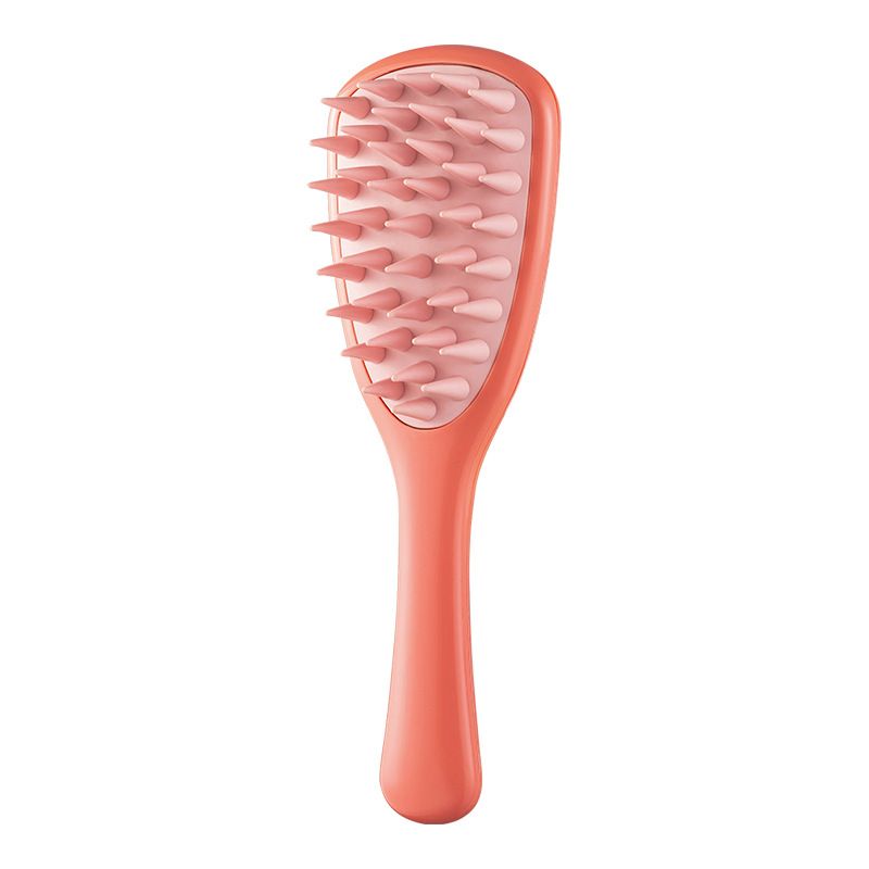 1PC Long Handle Shampoo Brush Silicone Scalp Massage Comb Hair Washing Brush Head Massager Bath Brush Body Scrubber Hair Accessories