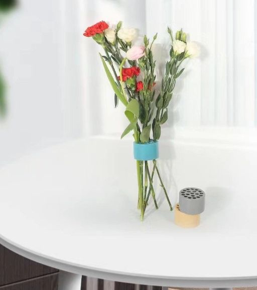 5PCS Large-sized flower arrangers, reusable bouquet planting tools, spiral flower stem fixers, spiral bouquet assistants