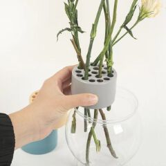 5PCS Large-sized flower arrangers, reusable bouquet planting tools, spiral flower stem fixers, spiral bouquet assistants