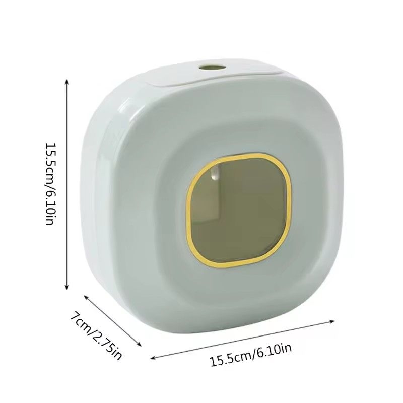 1PC Plastic Warp Storage Box Shoes Cover Storage Organizers Wall-mouted Dustproof Box Bath Cap Kitchen Storage Organization