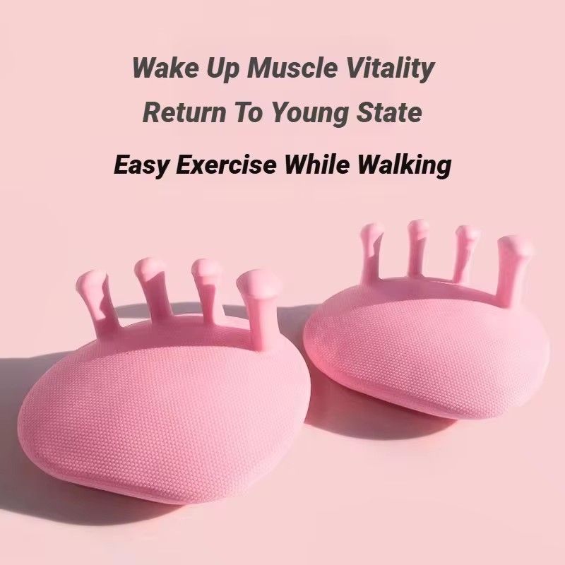 1 Pair Foot Arch Trainer Anti-Slip Leg Shaping Exerciser Yoga Muscle Relaxing Massage Auxiliary Gym Sports Fitness Toes Training