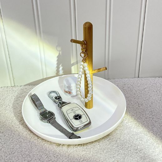 1PC Modern Simple Entryway Storage Tray Desktop Key Jewellery Hanging Shelf Storage Tray Living Room Bathroom Decor Storage Rack