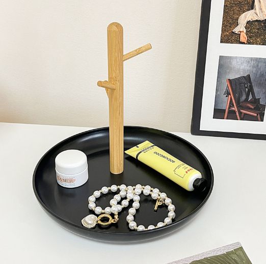 1PC Modern Simple Entryway Storage Tray Desktop Key Jewellery Hanging Shelf Storage Tray Living Room Bathroom Decor Storage Rack