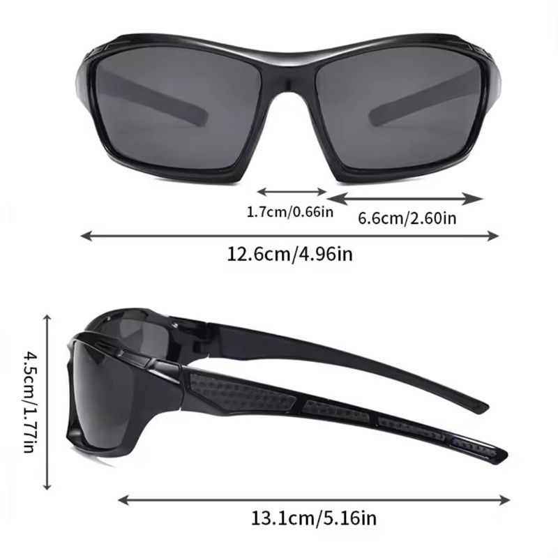 UV400 Polarized Cycling Sunglass HD Lens Sunglasses UV Resistant Cycling Glass Windproof Lightweight Outdoor Sport