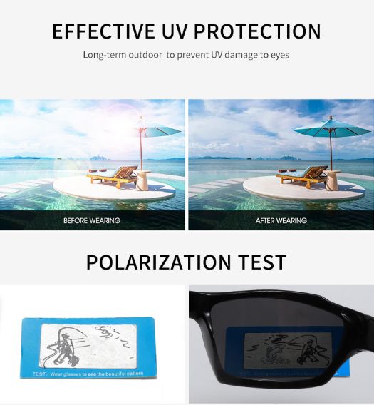 UV400 Polarized Cycling Sunglass HD Lens Sunglasses UV Resistant Cycling Glass Windproof Lightweight Outdoor Sport