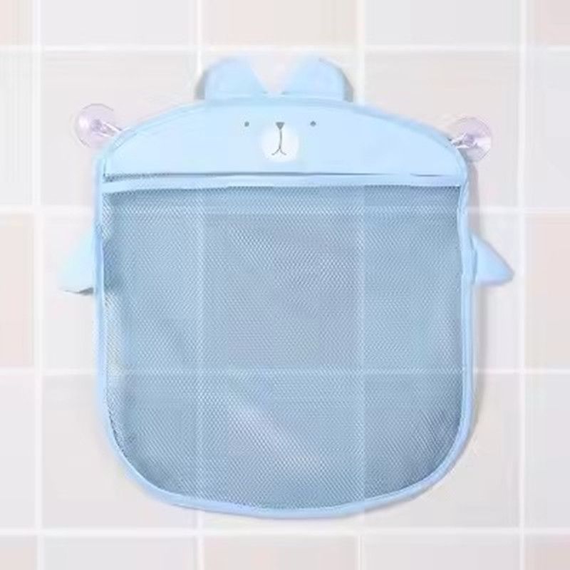 Baby Bath Toys Organizer Quick Dry Toddlers Mesh Net Bag for Bathroom Toy Storage Cartoon Shape Sand Beach Toys Storage Holder