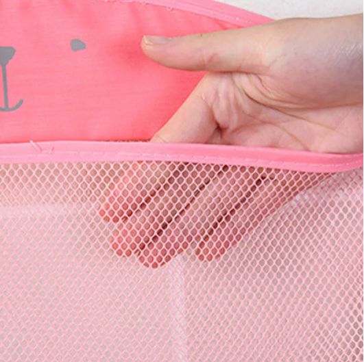 Baby Bath Toys Organizer Quick Dry Toddlers Mesh Net Bag for Bathroom Toy Storage Cartoon Shape Sand Beach Toys Storage Holder