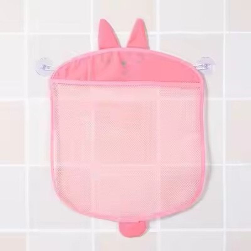 Baby Bath Toys Organizer Quick Dry Toddlers Mesh Net Bag for Bathroom Toy Storage Cartoon Shape Sand Beach Toys Storage Holder