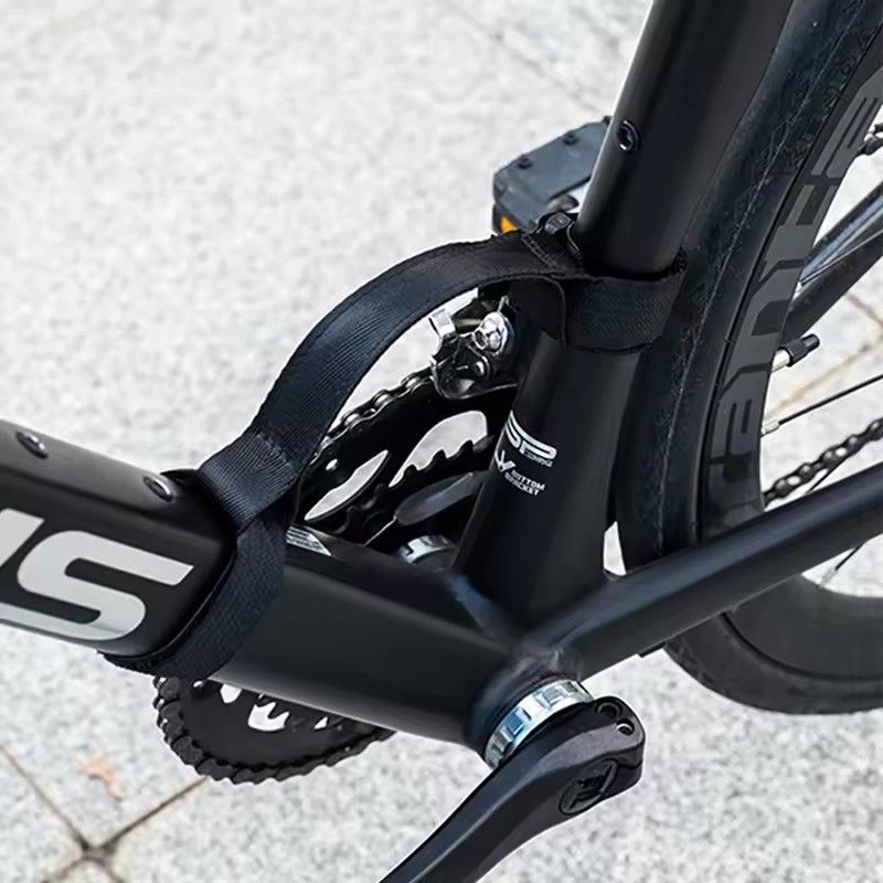 Bicycle Handheld Strap MTB Road Bicycle Effortless Handheld Strap Frame Comfortable Grip Assisted Nylon Strap Bike Accessories