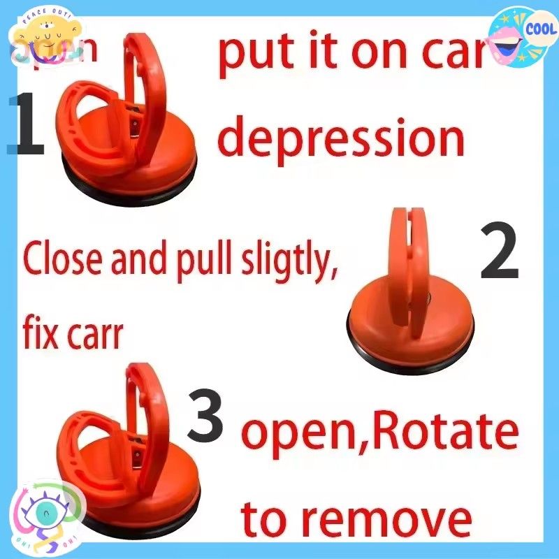 1PC Heavy Duty Suction Cups- Dent Puller Suction Cup Repair Tool Remove Tool Remover for Car Dent Repair Car Accessories