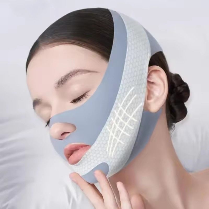 Face Slimming Bandage V Line Face Shaper Double Chin Reducer Face Lifting Belt Anti Wrinkle Facial Massager Women Skin Care Tool C-730
