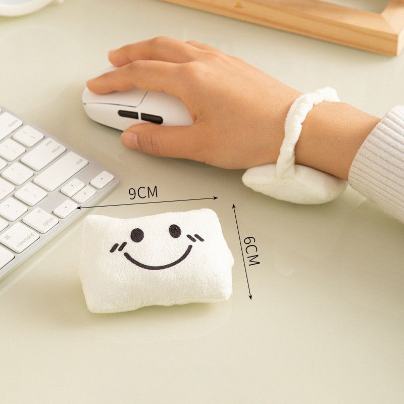 1PC Mouse Pad Keyboard Typing Comfortable Wrist Support Hand Rest Simple Business Office Cute Fashionable Bracelet Unisex
