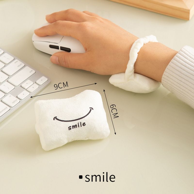1PC Mouse Pad Keyboard Typing Comfortable Wrist Support Hand Rest Simple Business Office Cute Fashionable Bracelet Unisex