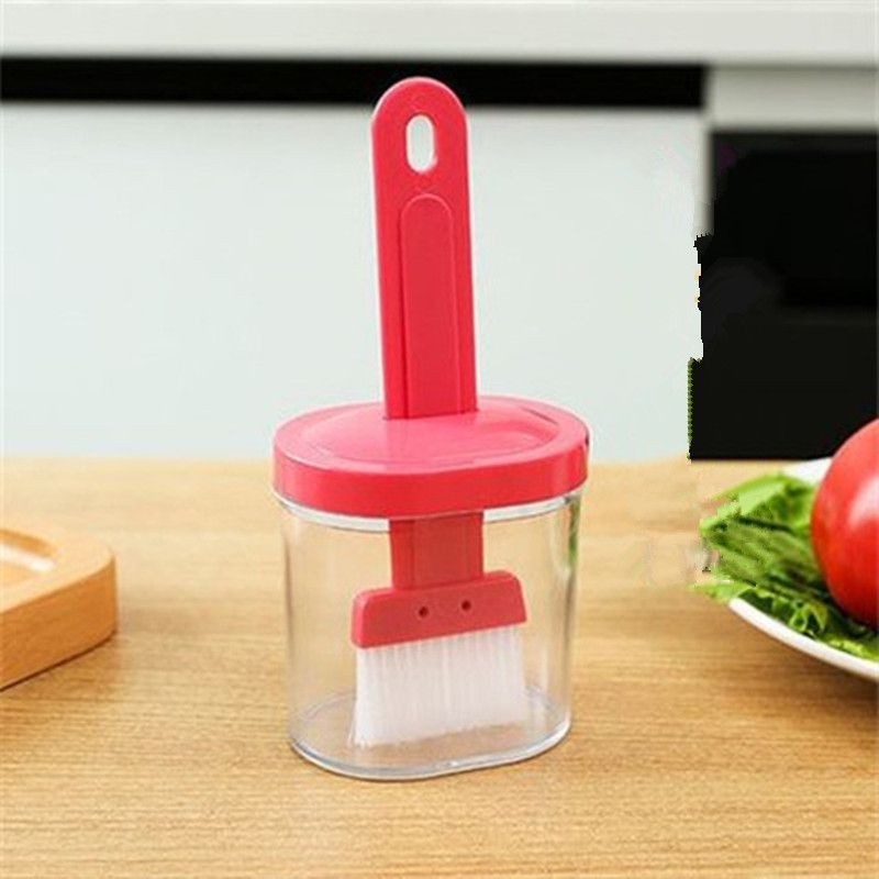 Integrated Barbecue Oil Brush High-Temperature Resistance Cooking Kitchen Pancake Home Baking Oil Brush With Bottle Cooking Tool