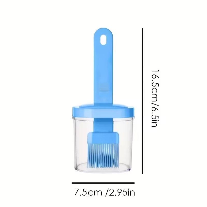 Integrated Barbecue Oil Brush High-Temperature Resistance Cooking Kitchen Pancake Home Baking Oil Brush With Bottle Cooking Tool