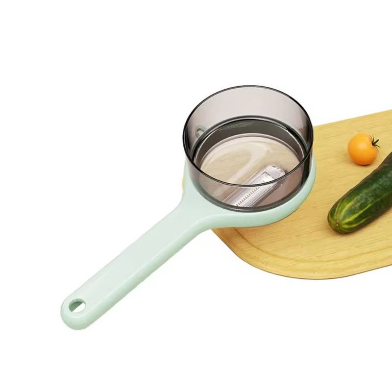 1PC Multifunctional Peeler With Storage Box Manual Apple Peeling Cutter Portable Veggie Potatoes Peelers Kitchen Accessories