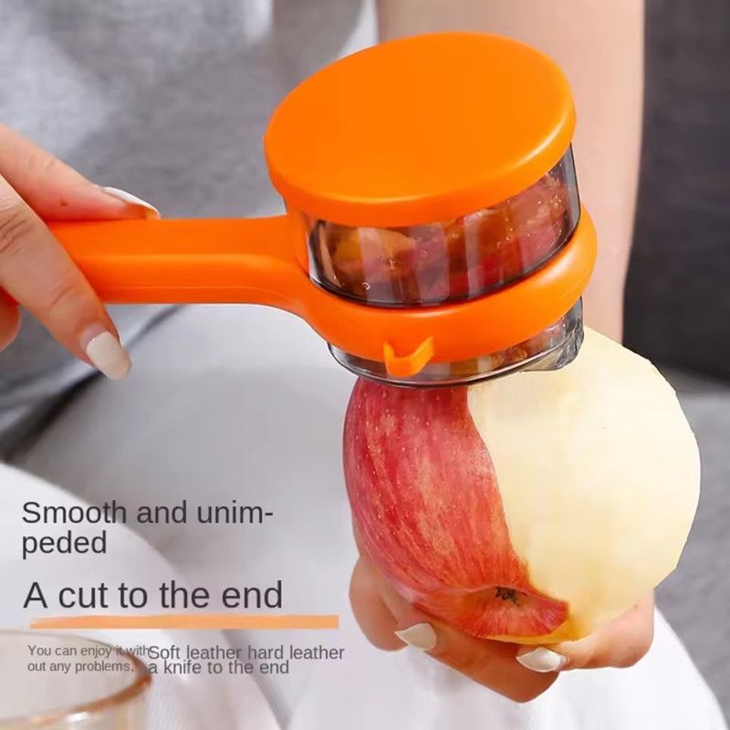 1PC Multifunctional Peeler With Storage Box Manual Apple Peeling Cutter Portable Veggie Potatoes Peelers Kitchen Accessories