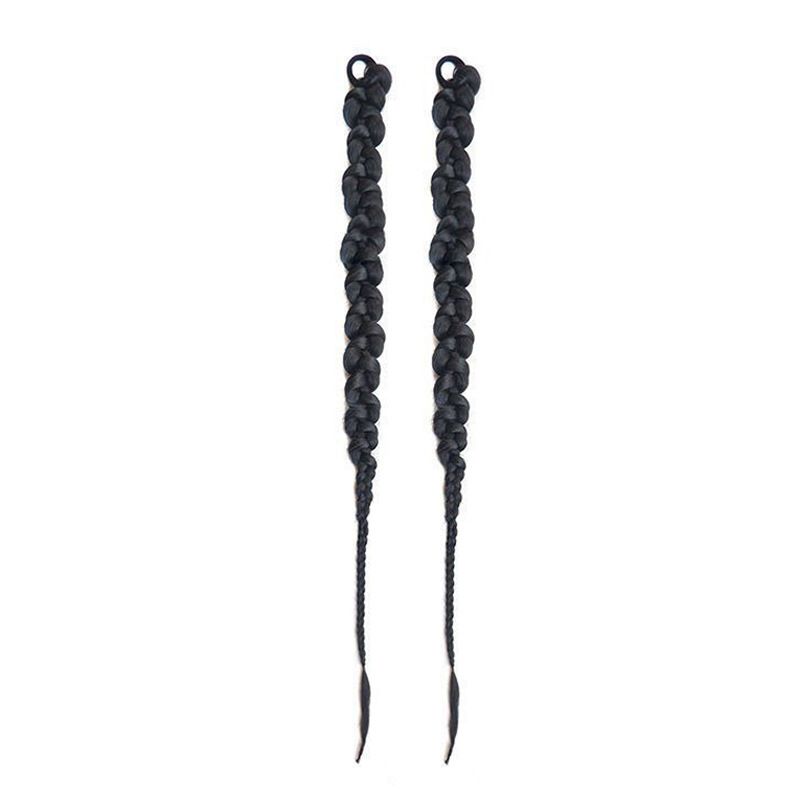 1PC Synthetic Hair Ponytail Wig Women's Twist Braid Spice Girls Fashion Playful Lady Wig Dirty Braid Hair Accessories