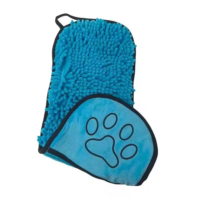 Super Absorbent Pet Bath Towel Quick-drying Water Uptake Cat Dog Towels Soft Bath Robe Dry Pet Cleaning Washcloth Accessories