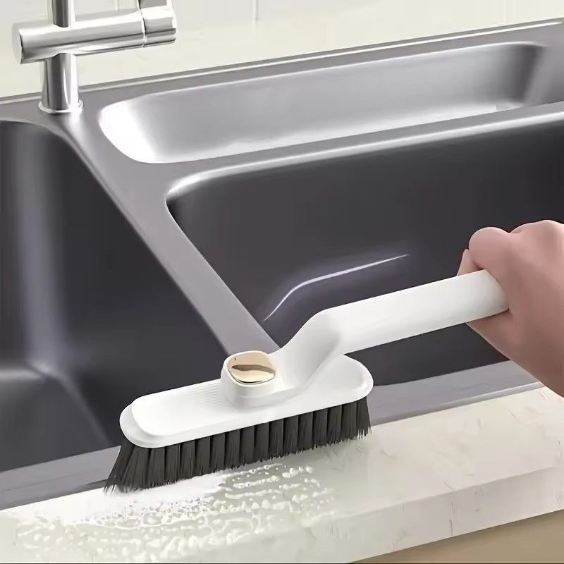 1PC Cleaning Brush Multifunctional 360-degree Rotating Gap Cleaning Brush Bathroom and Kitchen Tile Floor Scrubber Accessories
