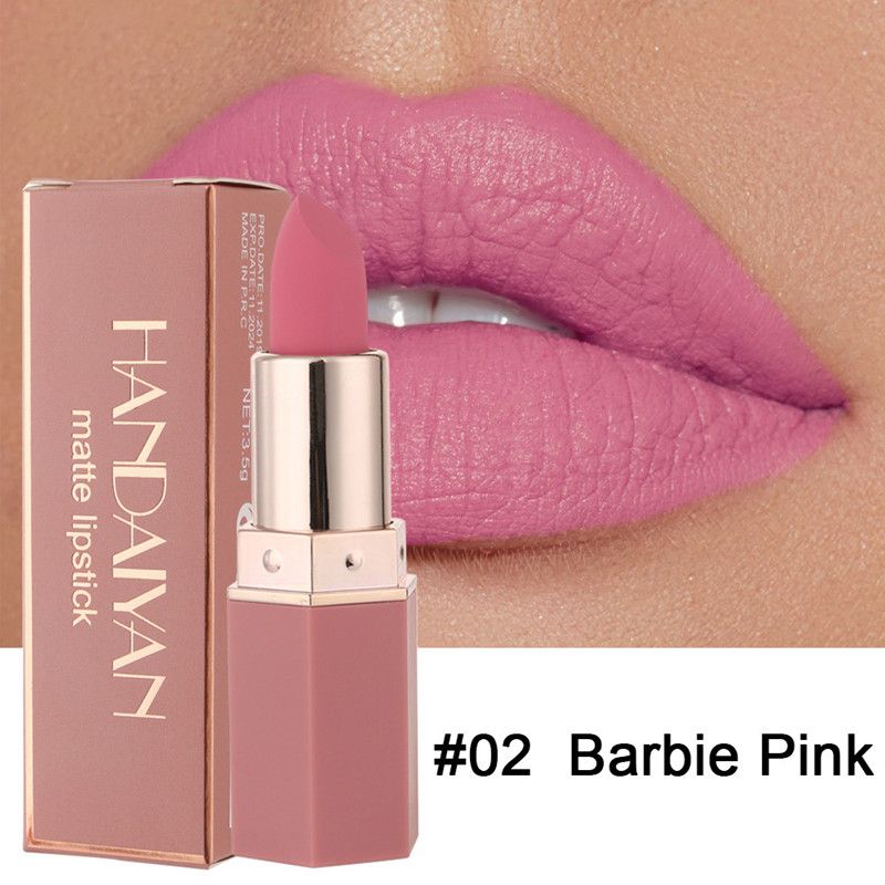 1PC 6 Colors Sexy Matte Lipstick Waterproof Long Lasting Non-stick Cup Lip Stick Liner Pencil Woman Makeup Lips Cosmetics view 7