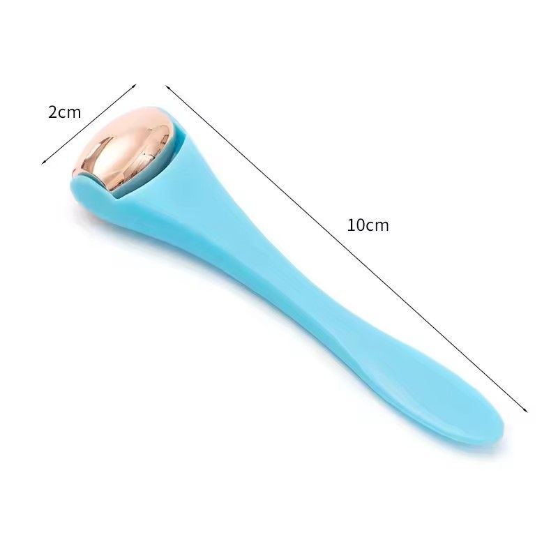 1PC Double Head Stainless Steel Ice Roller Eye Cream Stick Dual-Use Eye Cream Spoon Face Ice Dressing Beauty Stick Face Massager
