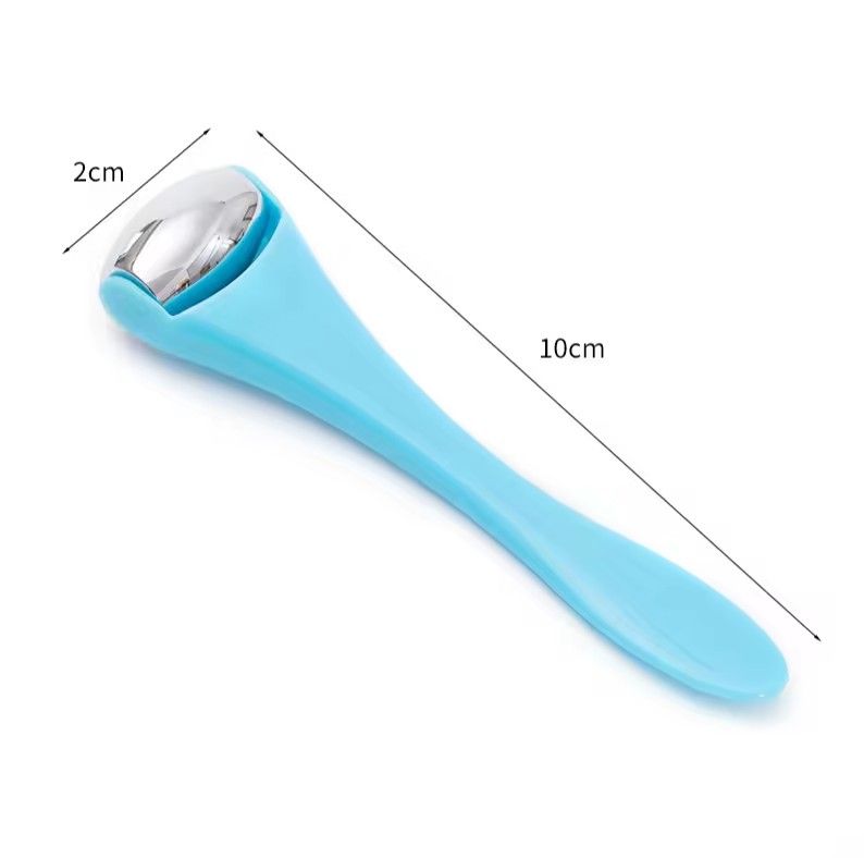 1PC Double Head Stainless Steel Ice Roller Eye Cream Stick Dual-Use Eye Cream Spoon Face Ice Dressing Beauty Stick Face Massager