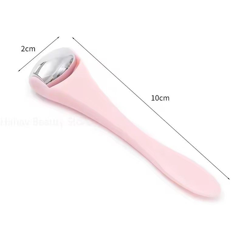 1PC Double Head Stainless Steel Ice Roller Eye Cream Stick Dual-Use Eye Cream Spoon Face Ice Dressing Beauty Stick Face Massager
