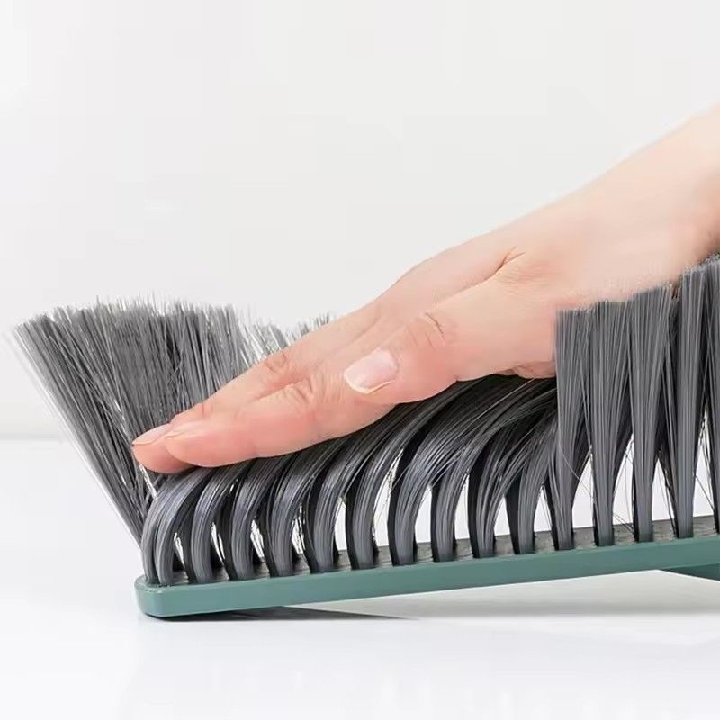 1PC Long Handled Broom with Soft Bristles for Dust Removal, Used for Cleaning Bedrooms, Living Rooms, Floors, and Carpets
