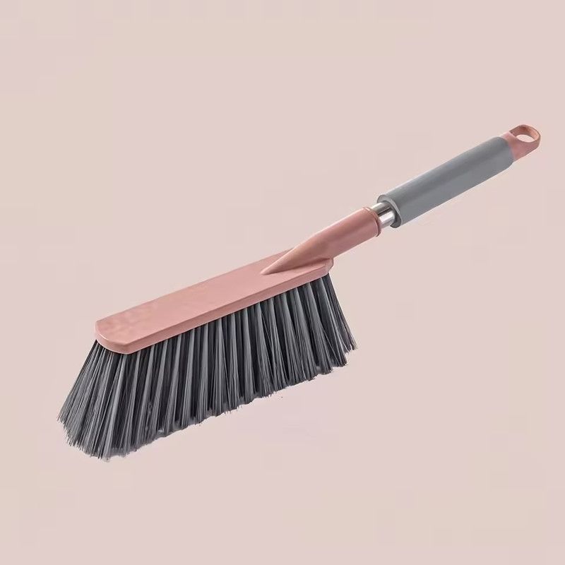1PC Long Handled Broom with Soft Bristles for Dust Removal, Used for Cleaning Bedrooms, Living Rooms, Floors, and Carpets
