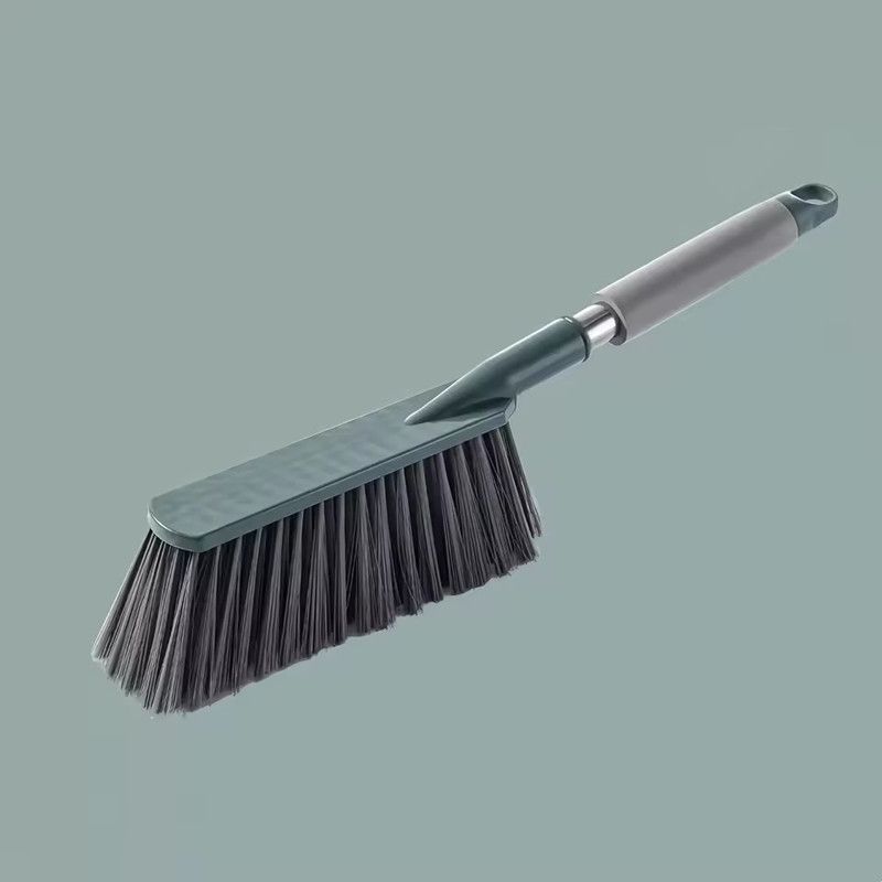 1PC Long Handled Broom with Soft Bristles for Dust Removal, Used for Cleaning Bedrooms, Living Rooms, Floors, and Carpets