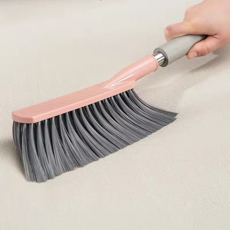 1PC Long Handled Broom with Soft Bristles for Dust Removal, Used for Cleaning Bedrooms, Living Rooms, Floors, and Carpets