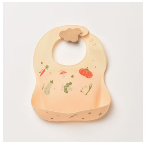 1PC Silicone Bibs For Kids Newborn Baby Feeding Tableware Waterproof Baby Bibs For Toddler Feedings Bibs Burp Cloths Baby Stuff