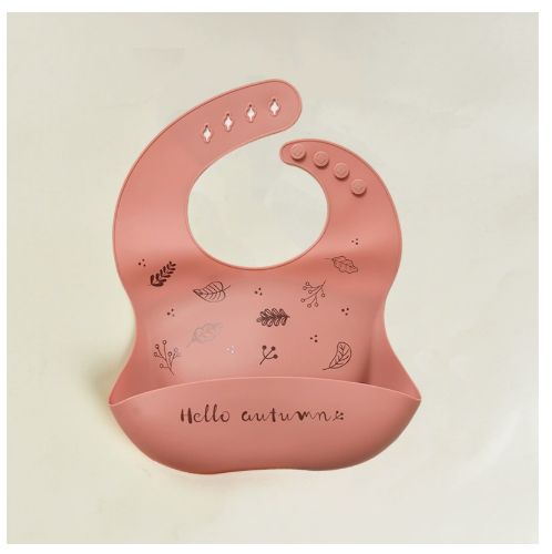 1PC Silicone Bibs For Kids Newborn Baby Feeding Tableware Waterproof Baby Bibs For Toddler Feedings Bibs Burp Cloths Baby Stuff