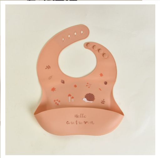 1PC Silicone Bibs For Kids Newborn Baby Feeding Tableware Waterproof Baby Bibs For Toddler Feedings Bibs Burp Cloths Baby Stuff