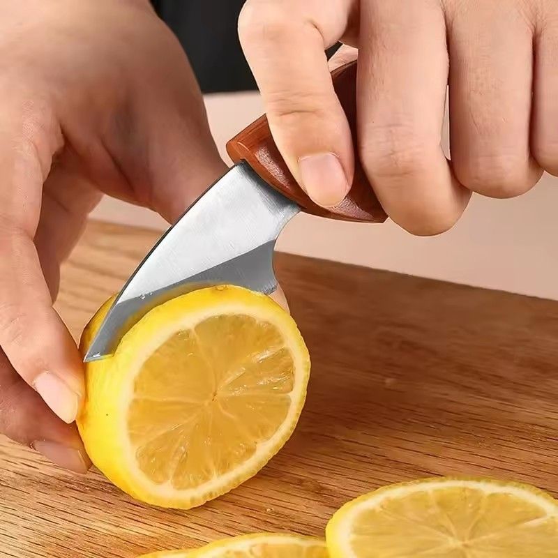 1PC Portable Camping Mini Knife High Hardness Small Fat Dolphin Knife Slicing Knife Practical Kitchen Utensils Fruit Knife