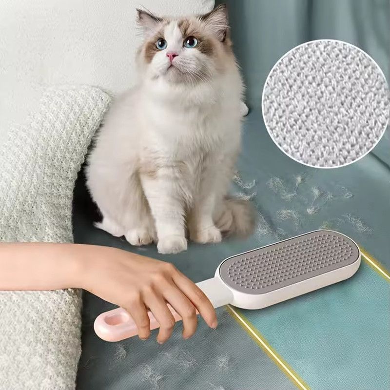 4-in-1 Hair Remover Lint Rollers Brushes Clothes Hairball Remover Brush Dust Sticky Cleaner Fur Zapper Clean Pet Hair Tools