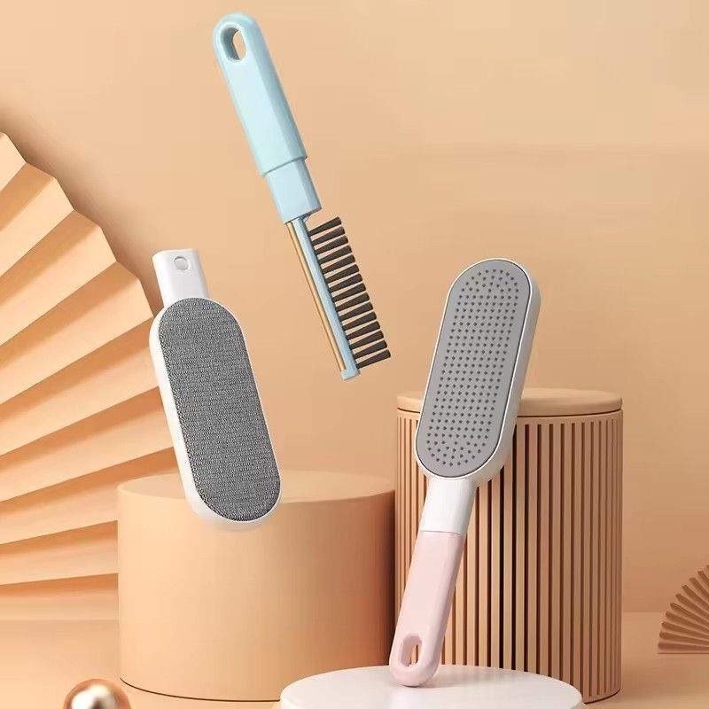 4-in-1 Hair Remover Lint Rollers Brushes Clothes Hairball Remover Brush Dust Sticky Cleaner Fur Zapper Clean Pet Hair Tools