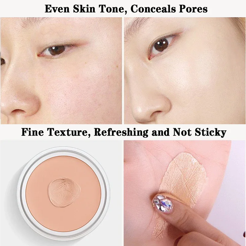 BB Cream Matte Foundation High Coverage Concealer Corrector Anti Dark Circle Whitening Cream High Quality Professional MakeupB2-1043 view 4