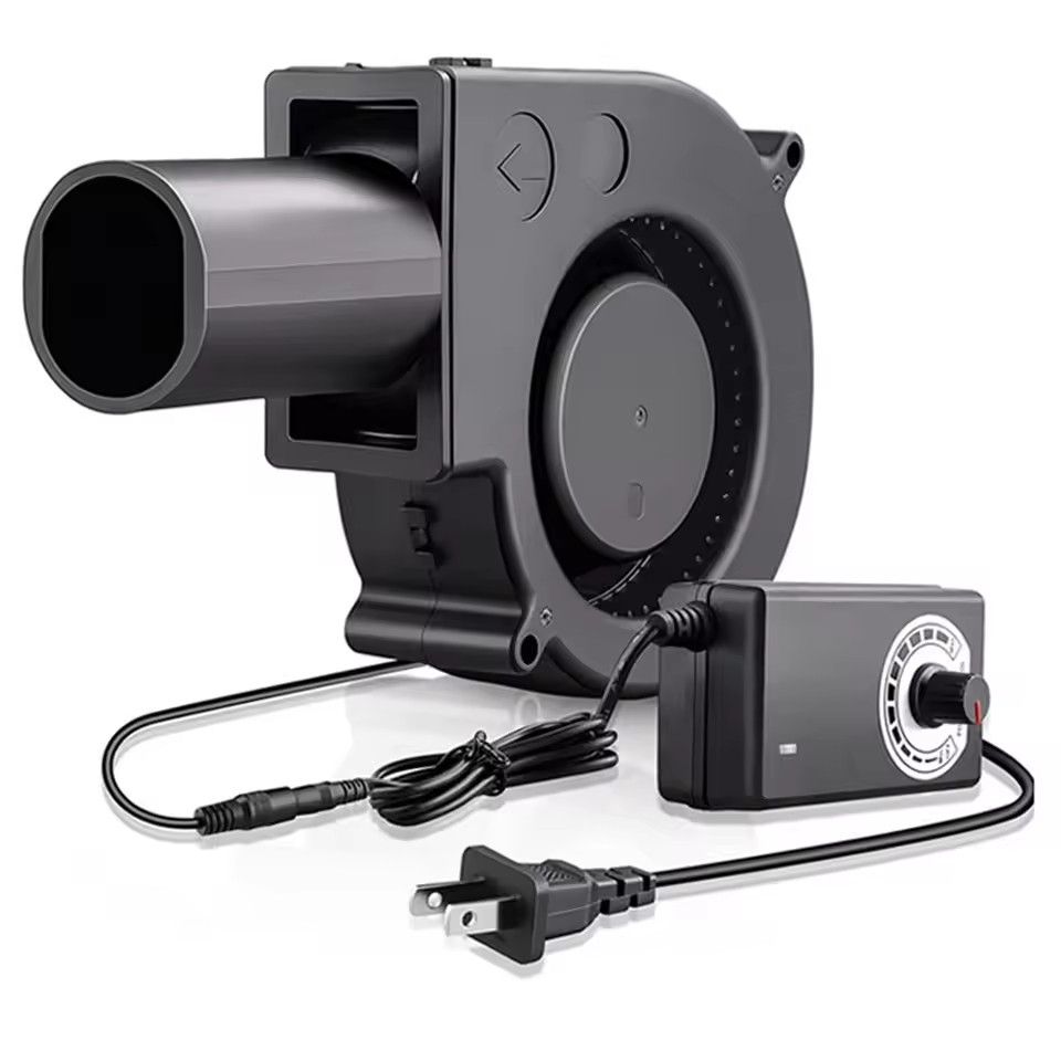 Adjustable Blower Fan For BBQ Heater Blower Air Blower Cooking Speed Controller Outdoor Portable Machine