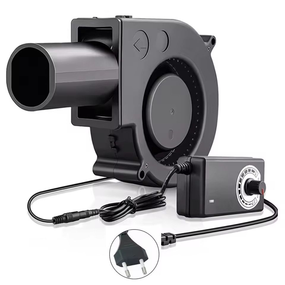 Adjustable Blower Fan For BBQ Heater Blower Air Blower Cooking Speed Controller Outdoor Portable Machine