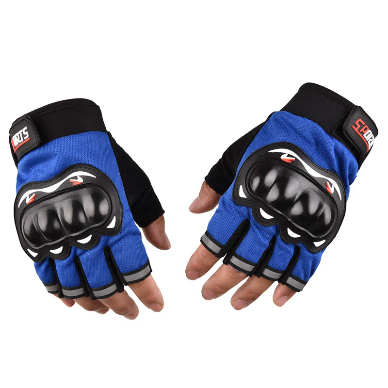Motorcycle Gloves Men's Motorcycle Gloves Breathable Closed Finger Racing Gloves for Outdoor Sports Crossbike Riding C-685